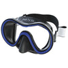 Tauchermaske Sunrise Schwarz-Blau Seac 75-78B-SBL