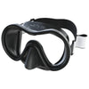 Tauchermaske Sunrise Schwarz-Schwarz Seac 75-78B-SKL
