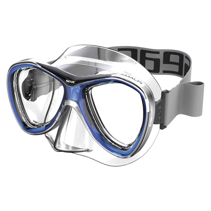 Schnorchelmaske Amalfi Blau Seac 75-79B-SKL