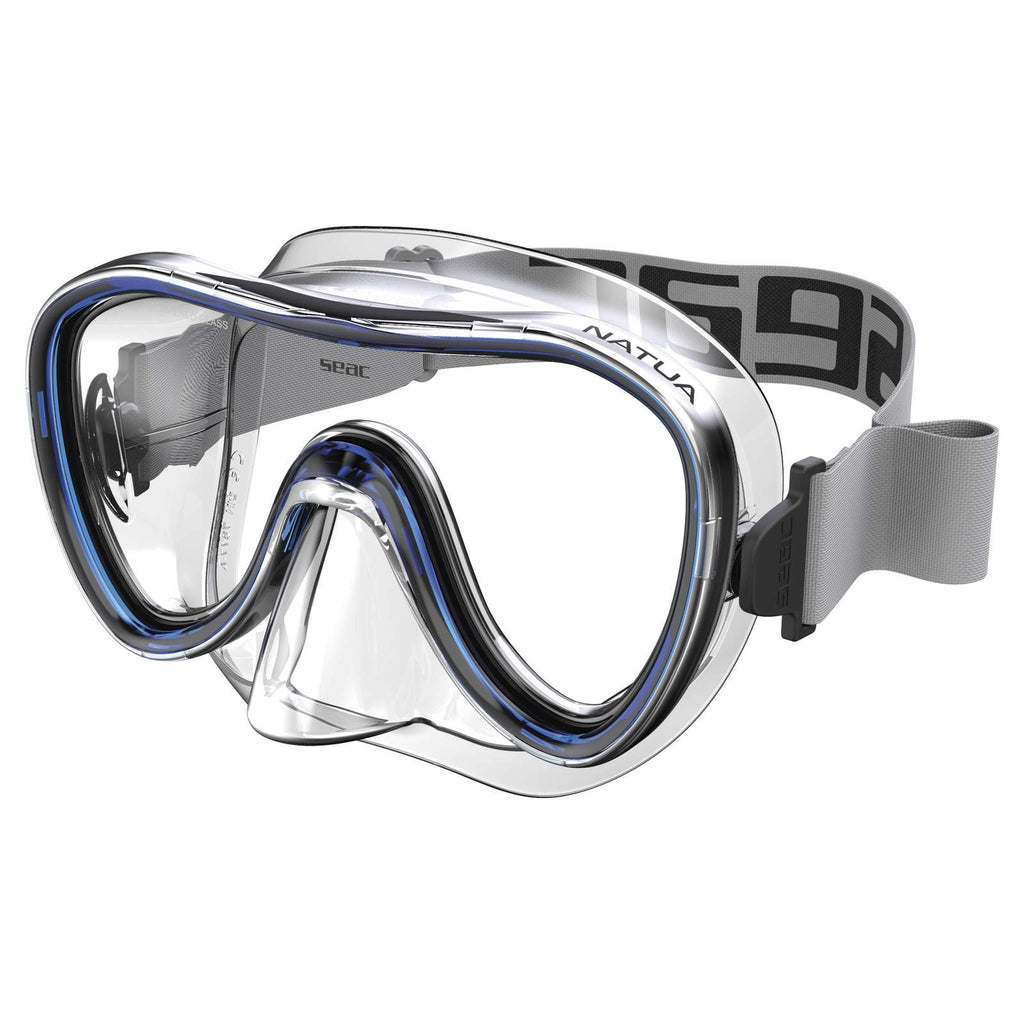 Schnorchelmaske Natua Blau Seac 75-80B-SKL