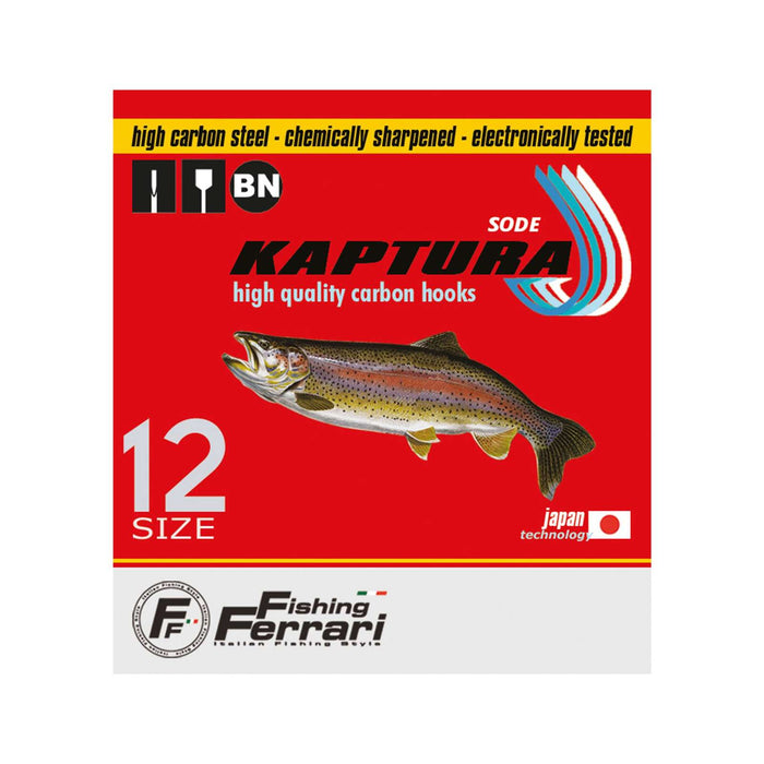 Angelhaken Sode Flapped Kaptura Größe 6 Angeln Ferrari 7953106