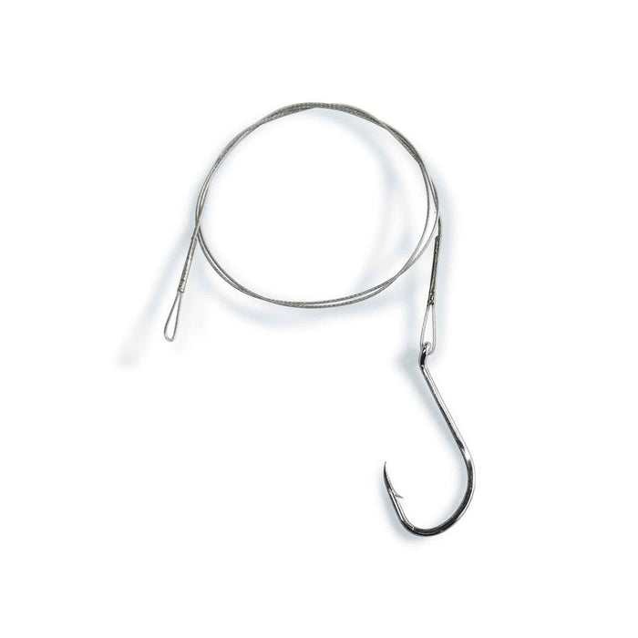 Stahl Draht Thunfisch Karte Ohne Wirbel 1x7 40cm 5kg Größe 6 Lineaeffe 7980906