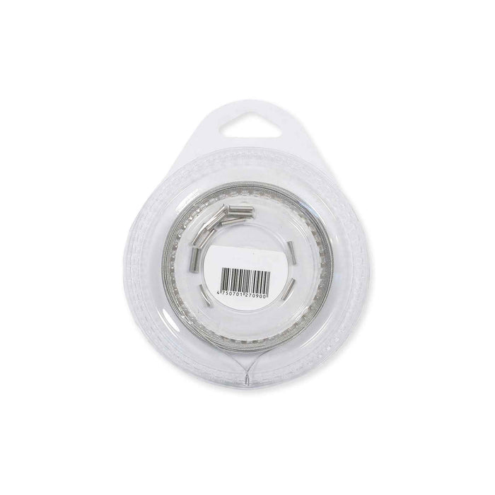 Draht Spule Beschichtet Grau 1x7 10m 5kg Lineaeffe 7990105