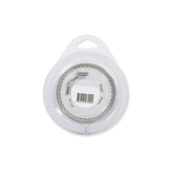 Draht Spule Beschichtet Grau 1x7 10m 9kg Lineaeffe 7990109