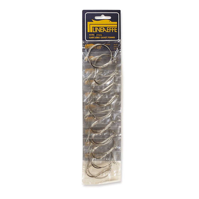 Stahlseil Thunfischkarte Ohne Wirbel 1x7 25kg Größe 4-0 Lineaeffe 7996040