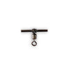 Schwarzer Rolling Swivel 2,5mm Lineaeffe 8003705