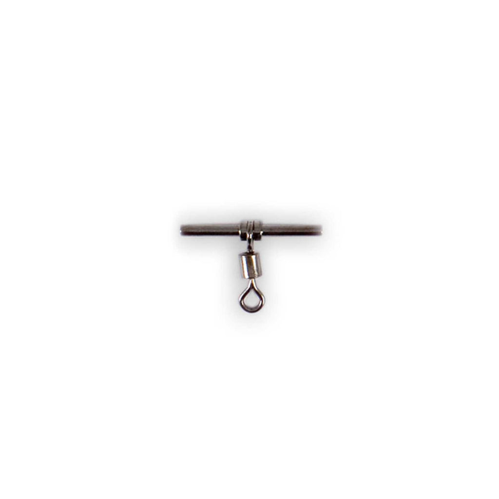 Schwarzer Rolling Swivel 1,5mm Lineaeffe 8003710