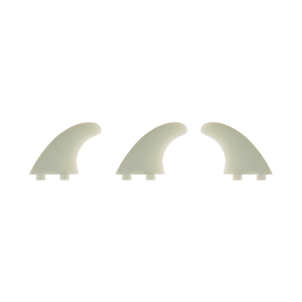 Thruster Fin Set Standard Dual Tab Klar Surflogic 81003