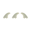 Thruster Fin Set Standard Dual Tab Klar Surflogic 81003