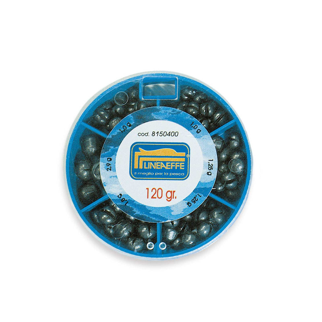 Weiche Bleikiste Split Shots Große Größen 120g Lineaeffe 8150400