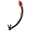 Tauchen Schnorcheln Schnorchel Vortex Dry Schwarz-Rot Seac 84-22RM-SBL