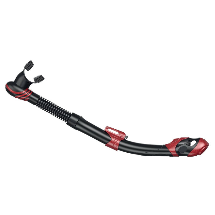 Tauchen Schnorcheln Schnorchel Vortex Dry Schwarz-Rot Seac 84-22RM-SBL