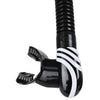 Tauchen Schnorcheln Schnorchel Vortex Dry Schwarz-Weiß Seac 84-22W-SBL