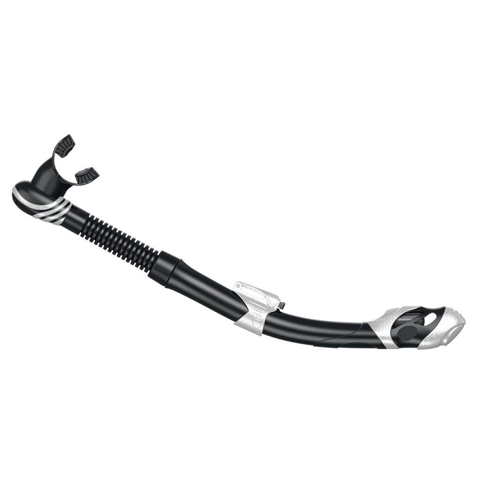 Tauchen Schnorcheln Schnorchel Vortex Dry Schwarz-Weiß Seac 84-22W-SBL