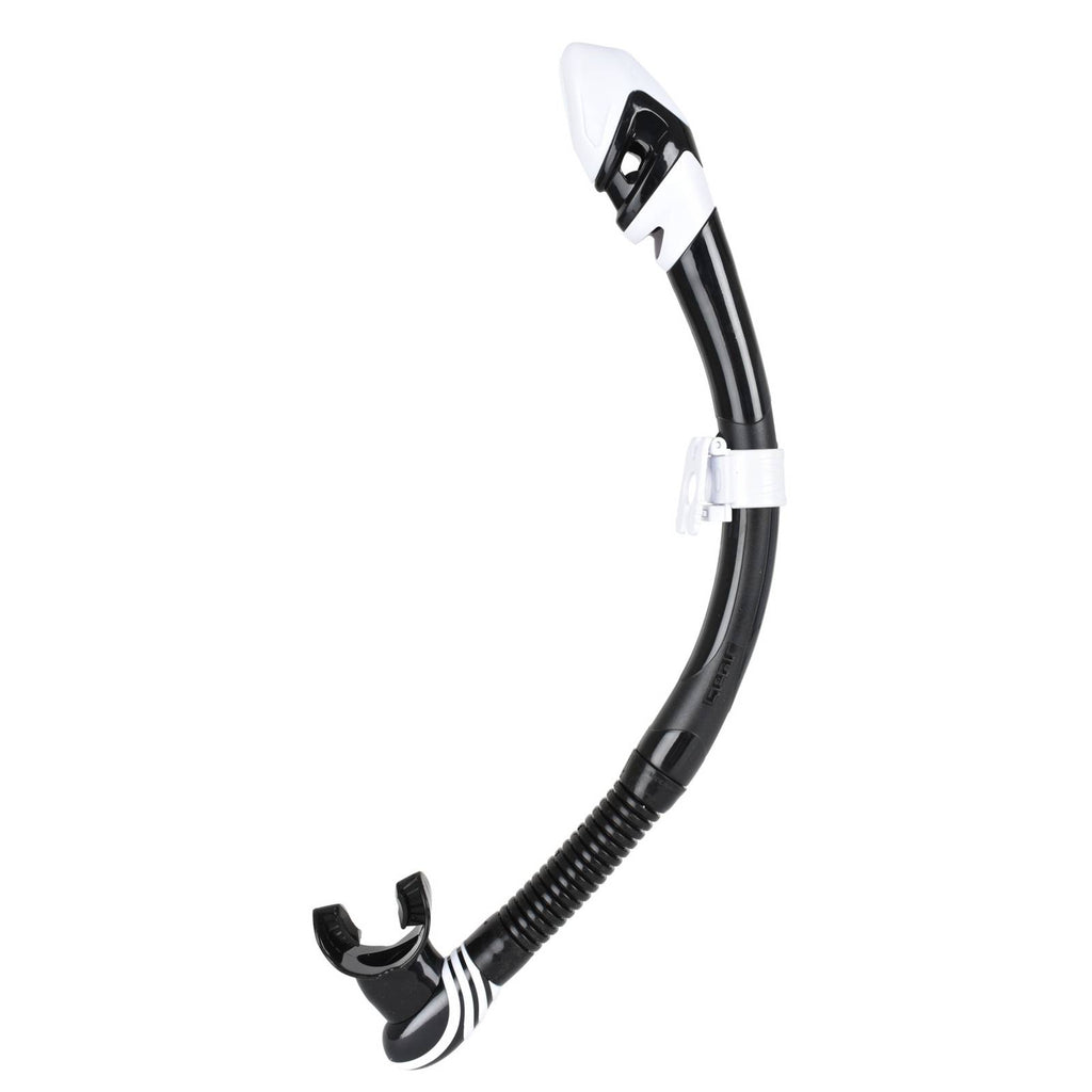 Tauchen Schnorcheln Schnorchel Vortex Dry Schwarz-Weiß Seac 84-22W-SBL