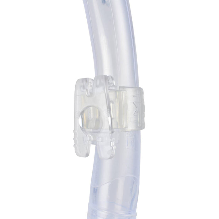 Tauchen Schnorcheln Schnorchel Vortex Dry Klar-Weiß Seac 84-22W-SKL