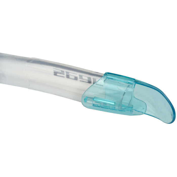 Schnorcheln Schnorchel Flash Klar-Türkis Seac 84-26A-SKL