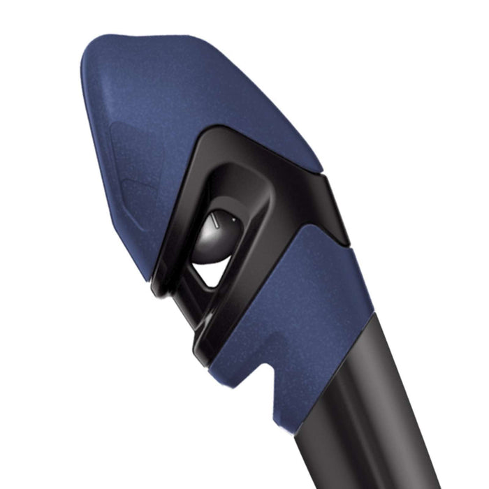 Tauchen Schnorcheln Schnorchel Fast Tech Dry Schwarz-Blau Seac 84-32NB-SBL