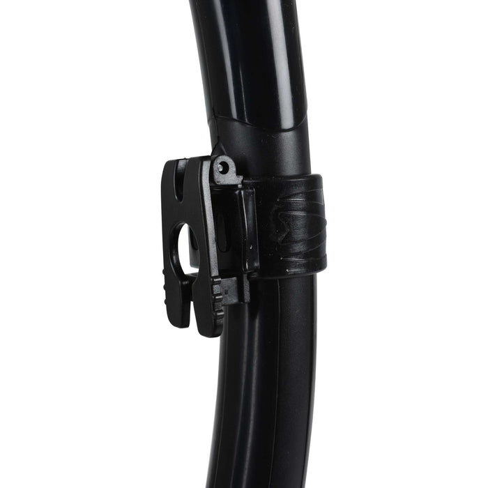 Tauchen Schnorcheln Schnorchel Fast Tech Dry Schwarz-Blau Seac 84-32NB-SBL