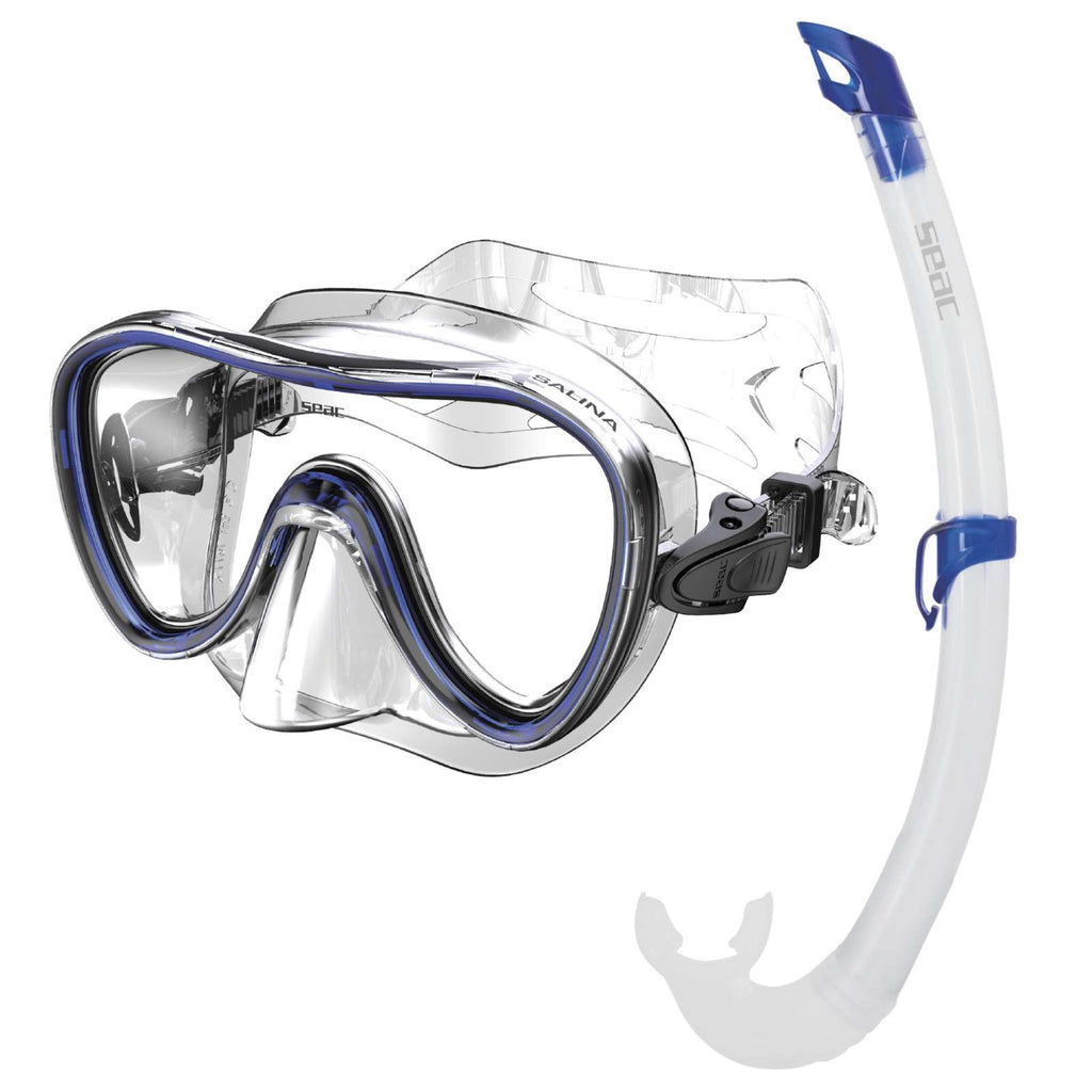 Schnorchelset Salina Top Blau Seac 89-105B