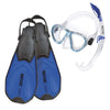Schnorchelset Tris Zoom Kinder Blau 32-35 Seac 89-29B-32-35