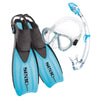 Schnorchelset Tris Sprint Dry Kinder Blau 32-35 Seac 89-30B-32-35
