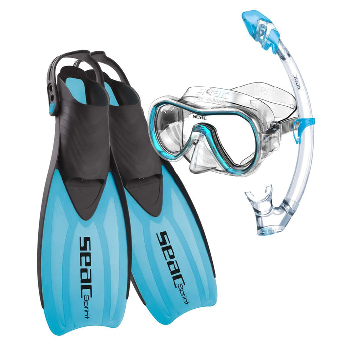 Schnorchelset Tris Sprint Dry Blau 36-38 Seac 89-30B-36-38