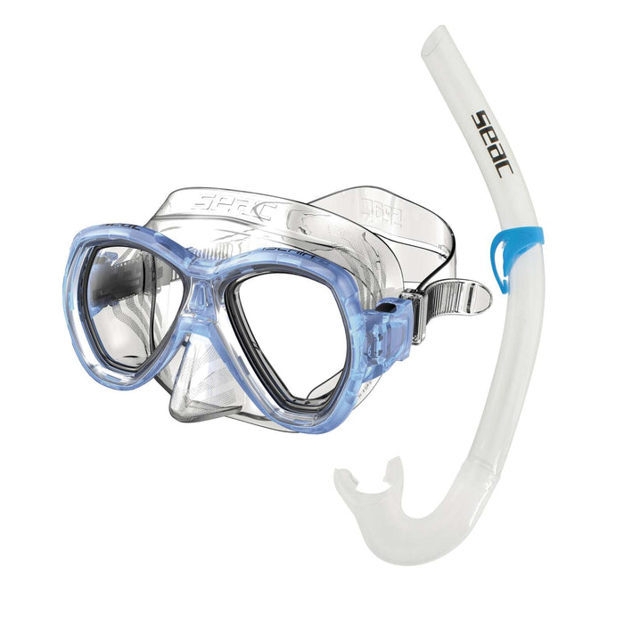 Schnorchelset Ischia Md Klar-Blau Seac 89-34B