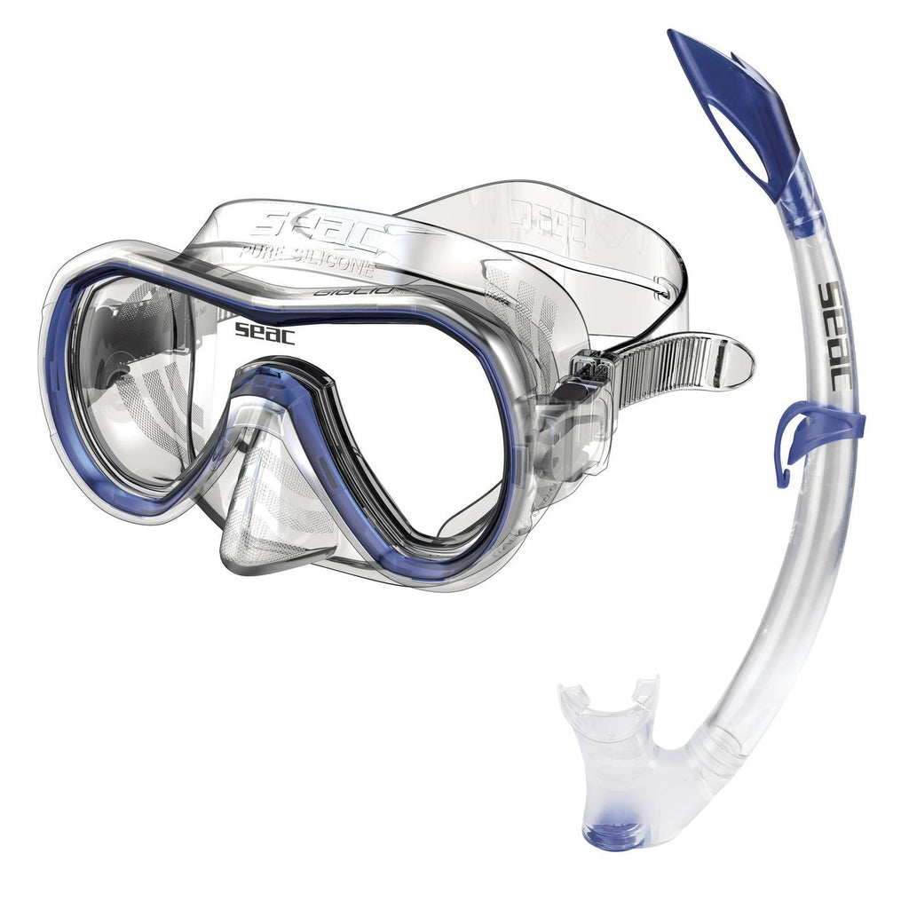 Schnorchelset Giglio Md Tribe Klar-Blau Seac 89-70B