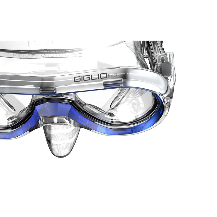 Schnorchelset Giglio Md Tribe Klar-Blau Seac 89-70B