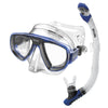 Schnorchelset Extreme Reverse Dry Blau Seac 89-99B