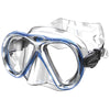 Tauch Schnorchelmaske Iena Klar-Blau Seac 9238B