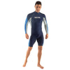 Rash Guard Raa Lang Evo Mann Dunkel-Blau XS Seac 9316-01