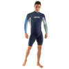 Rash Guard Raa Lang Evo Mann Dunkel-Blau L Seac 9316-04
