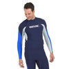 Rash Guard Raa Lang Evo Mann Dunkel-Blau XL Seac 9316-05