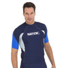 Rash Guard Raa Kurz Evo Mann Dunkel-Blau S Seac 9317-02