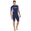 Rash Guard Raa Kurz Evo Mann Dunkel-Blau S Seac 9317-02