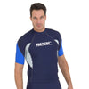 Rash Guard Raa Short Evo Mann Dunkelblau XXXXL Seac 9317-08