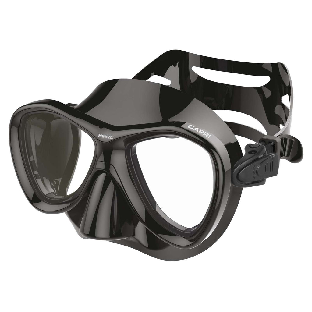 Schnorchelmaske Capri Schwarz Seac 9421N