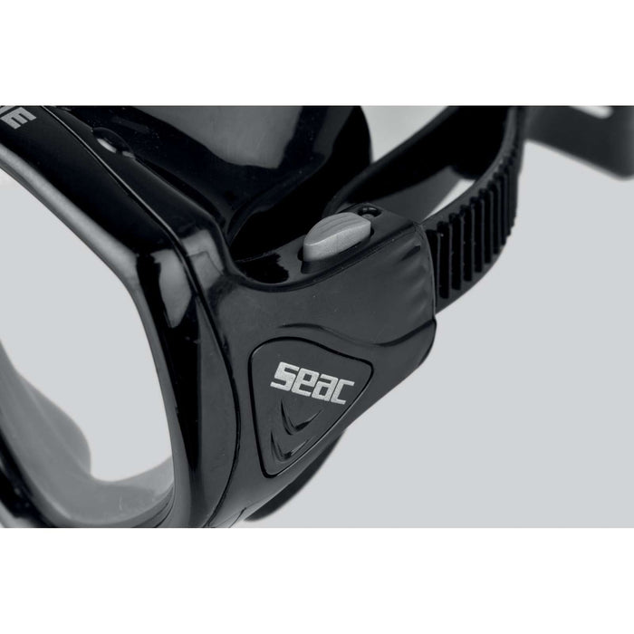 Tauchschnorchelmaske Eins Schwarz Seac 9449N
