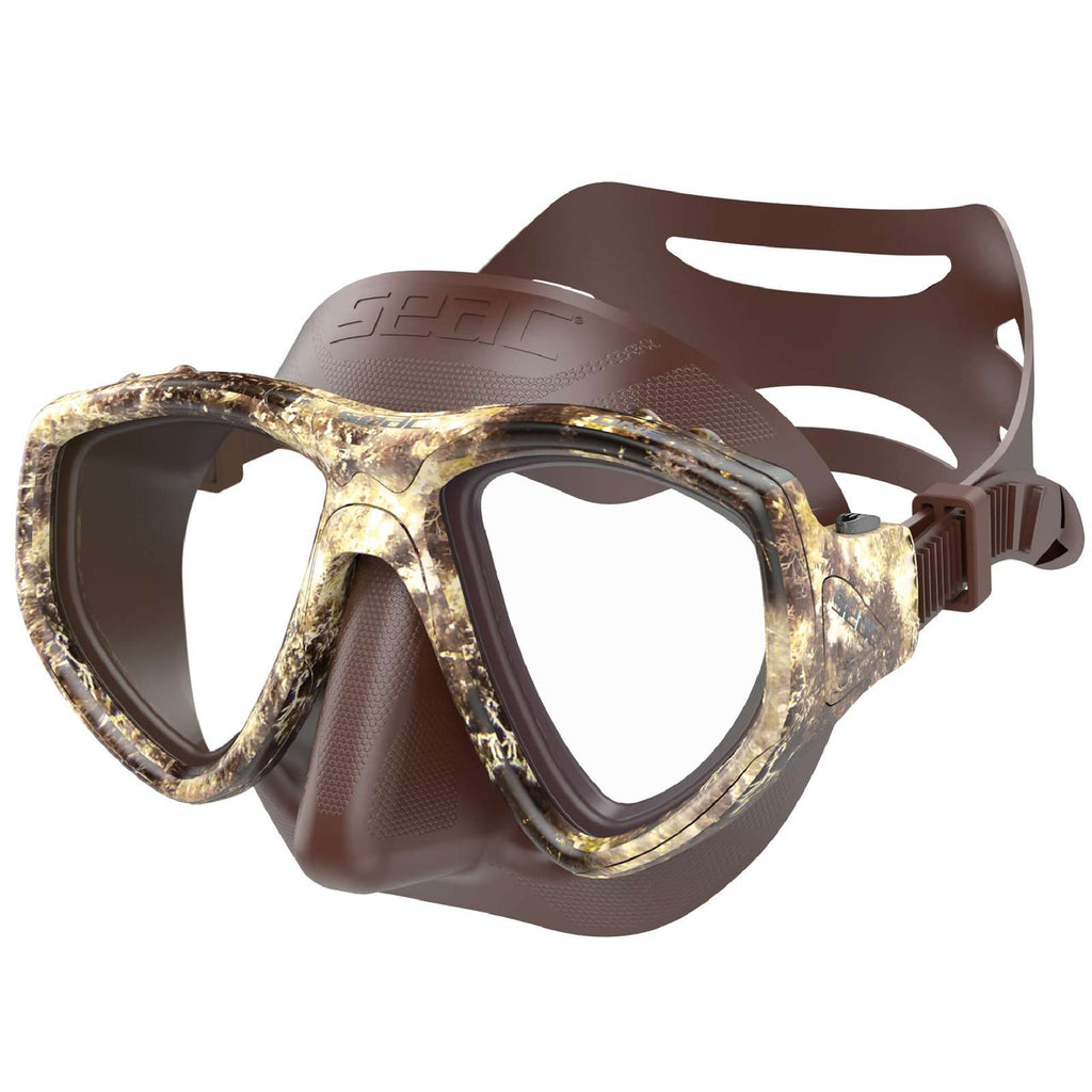 Freitauchmaske One Camo-Braun Seac 9451CM