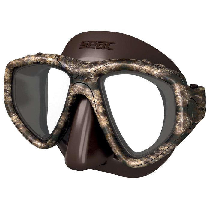 Freitauchmaske One Camo-Braun Seac 9451CM
