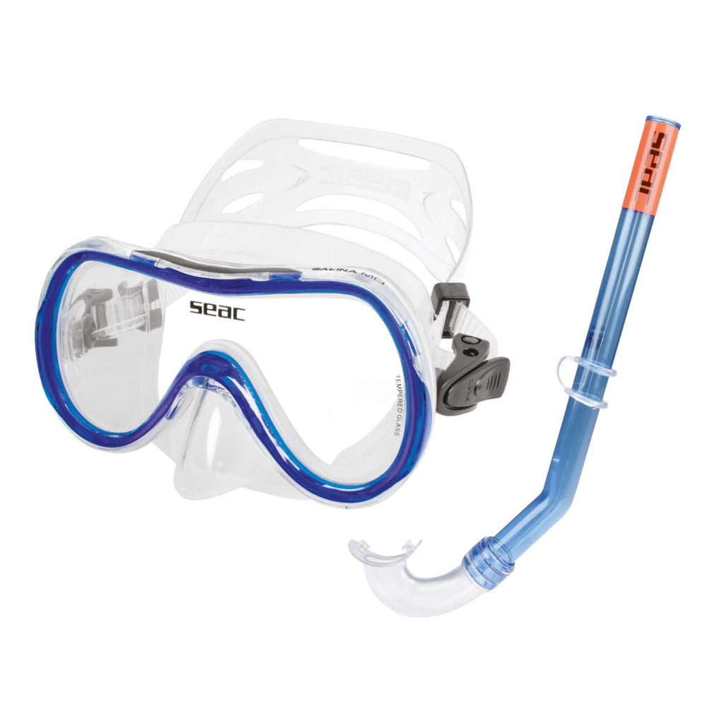 Schnorchelset Salina Slt Z Grande Klar-Blau Seac 9459B