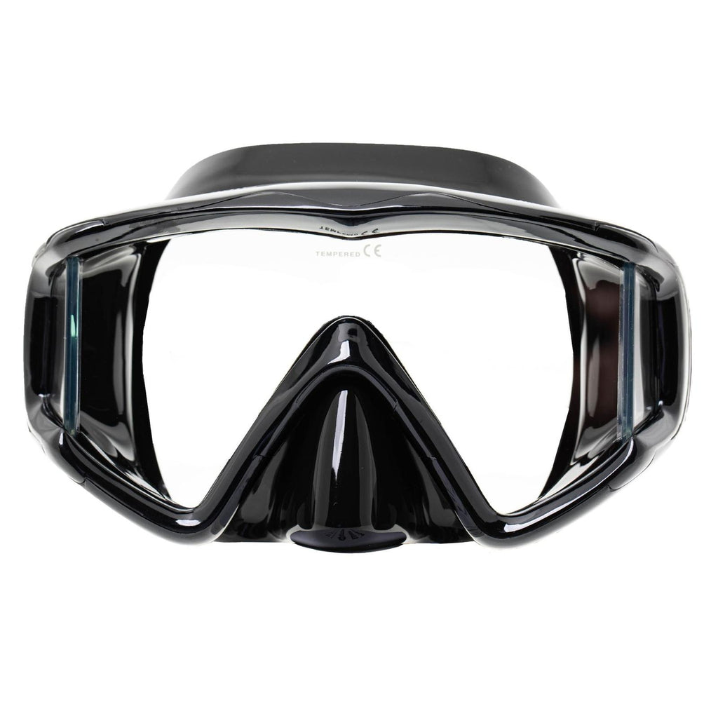 Tauchermaske Big Panoramic Schwarz Marlin 9897