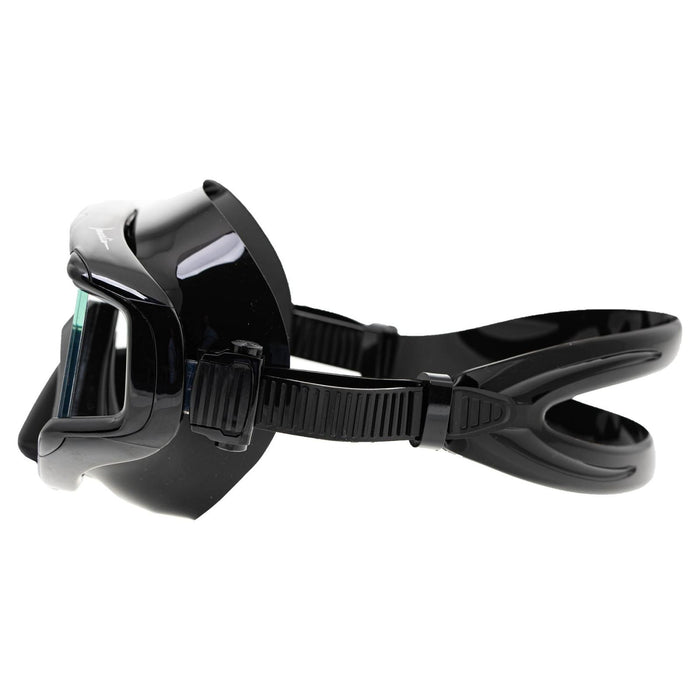 Tauchermaske Big Panoramic Schwarz Marlin 9897