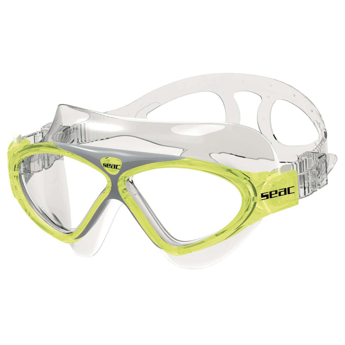 Schwimmmaske Vision Kinder Gelb Seac 9909G