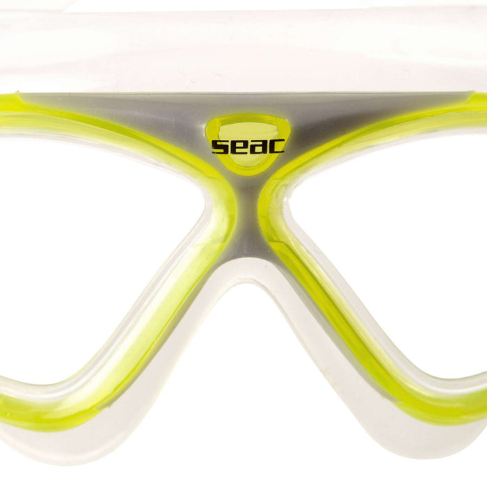 Schwimmmaske Vision Kinder Gelb Seac 9909G