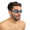 Schwimmbrille Jump Blau Hellblaue Gläser Seac 9913B