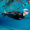 Schwimmbrille Jump Blau Hellblaue Gläser Seac 9913B