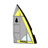 Segel Windsurfer LT Gelb-Grau 5,7 Exocet AR01108